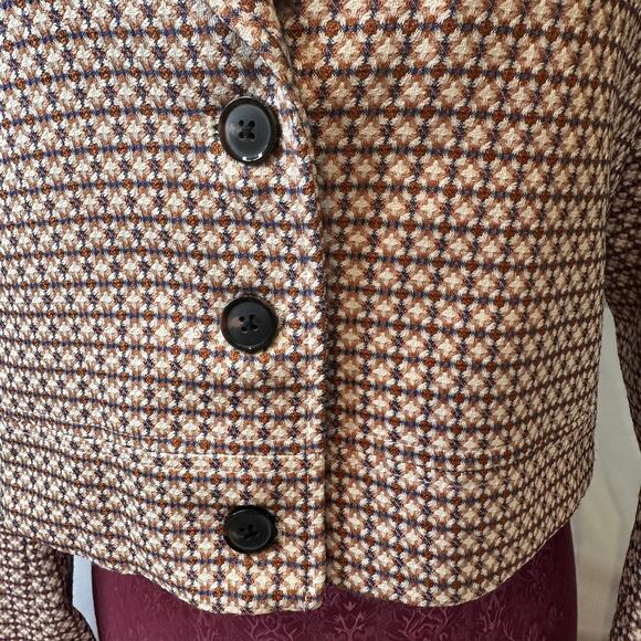 LOST + WANDER Women's Sara Cropped Blazer Size Medium - Picture 4 of 10